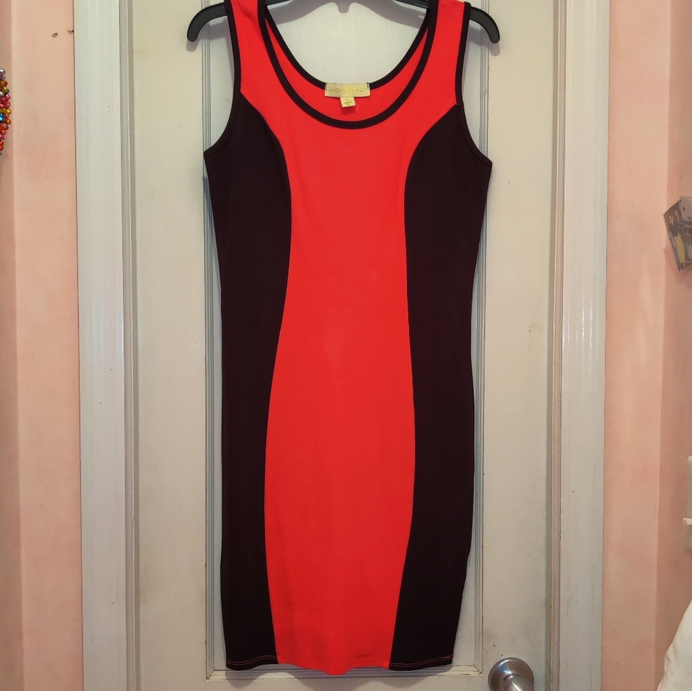 Nicki Minaj Pink & Black Sexy Bodycon Dress NWT